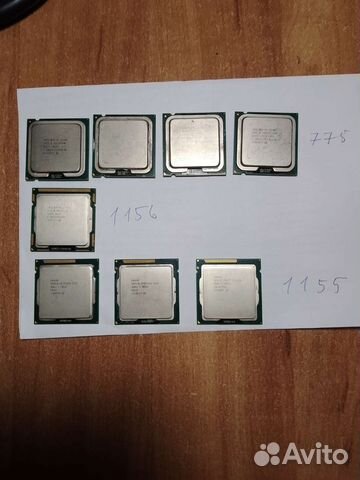 Процессоры s775/1156/1155
