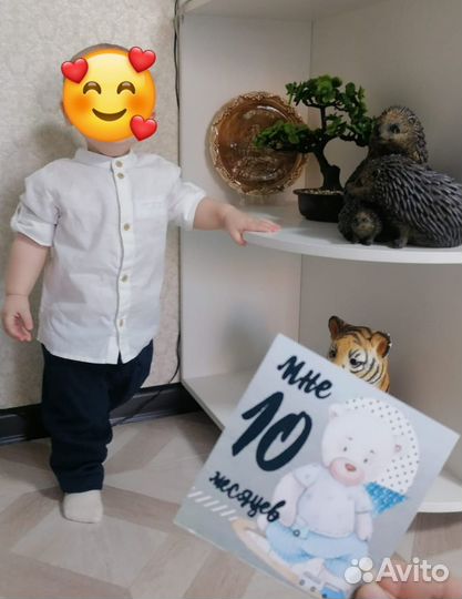 Рубашка для мальчика белая Hm