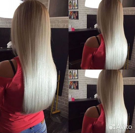 Наращивание волос / Натуральные /Биопротеиновые