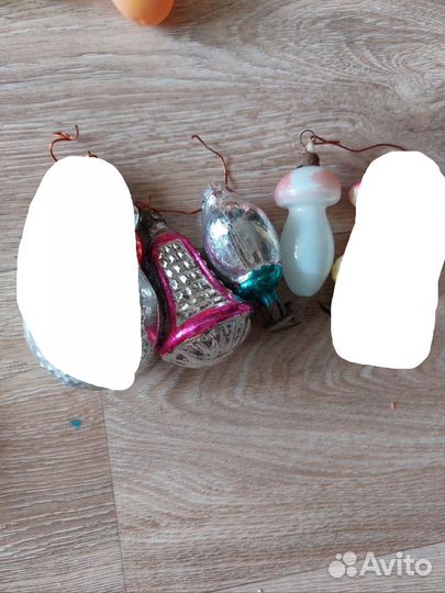 Елочные игрушки СССР