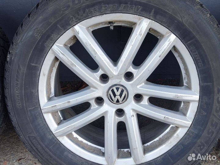 Колеса зима 255/55R18 VW Туарег Audi Q7 Каен