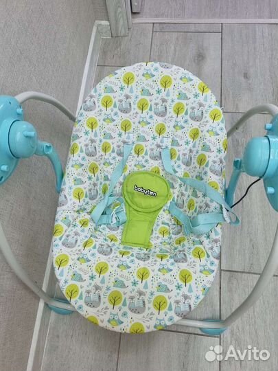 Детские электронные качели для новорожденных