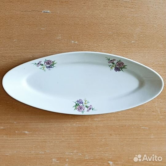 Салатник. Соусник. Селёдочница.Фарфор.Дулево. СССР