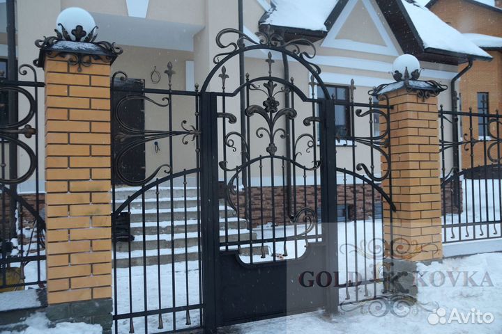 Кованые ворота