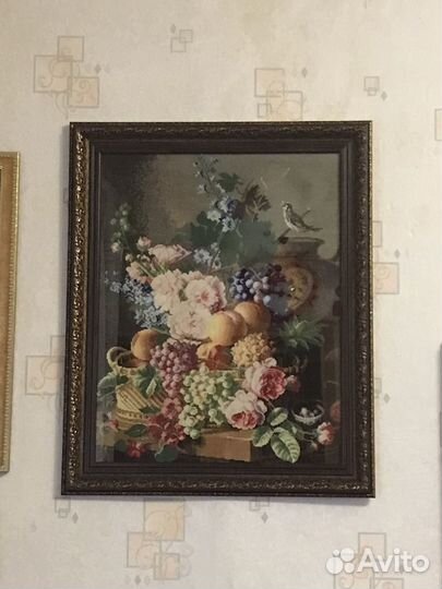 Картина вышитая крестом