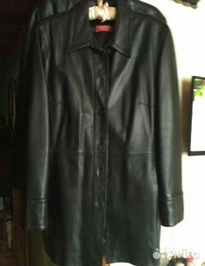 Куртка кожаная женская 46 48 натуральная