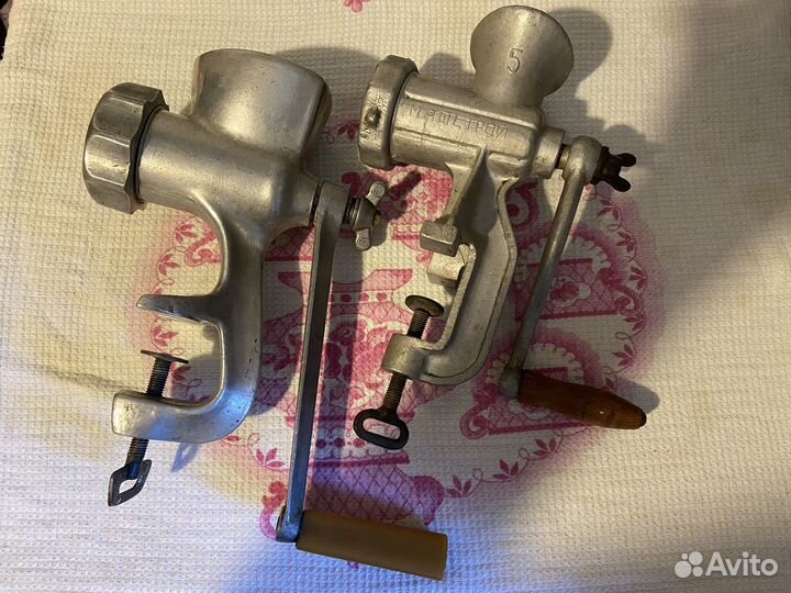 Мясорубки ручные СССР