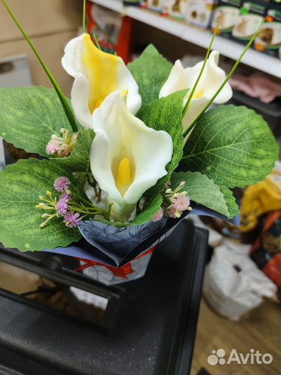 Букет цветов из мыла