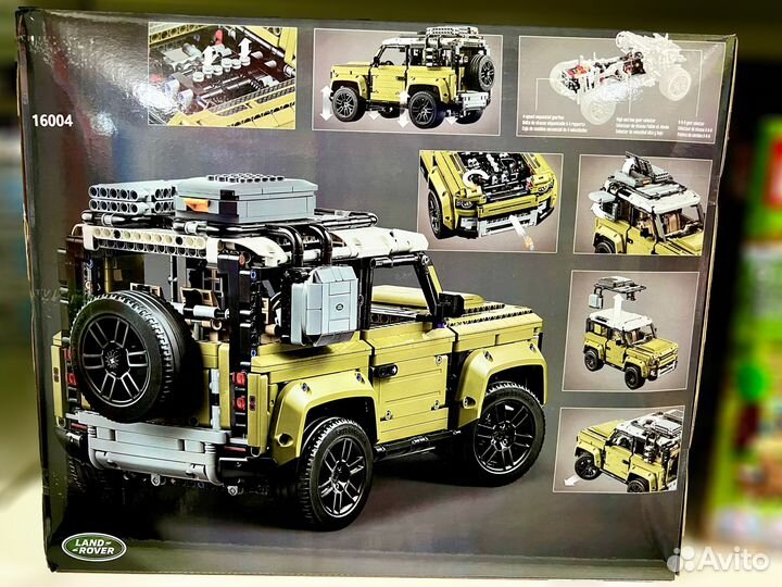 Конструктор аналог Lego Land Rover 2573 детали