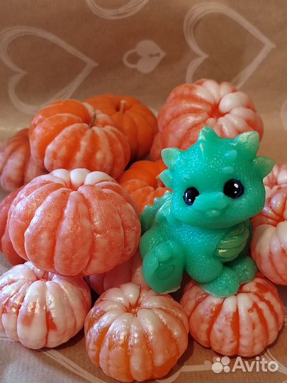 Мыло ручной работы мандарин