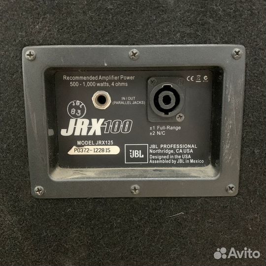 Усилитель Behringer EP4000, колонки JBL JRX-125