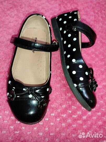Туфли для девочки 28