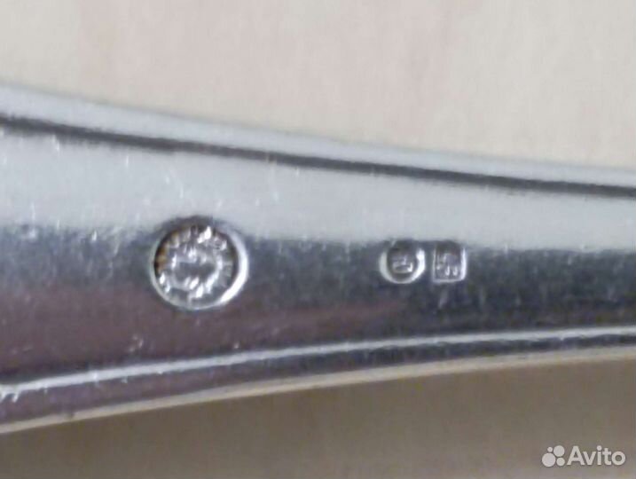 Вилка серебрение Европа