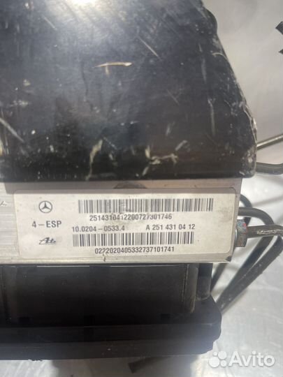 Блок ABS Mercedes-Benz GL-Class X164 2514310412