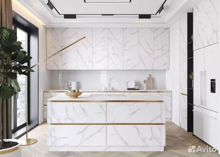 Кухня под потолок по вашим размерам