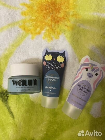 Маска для лица, крем для рук