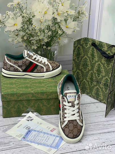 Кеды женские gucci