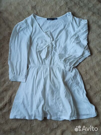 Комбинезон белый летний 42 (s)