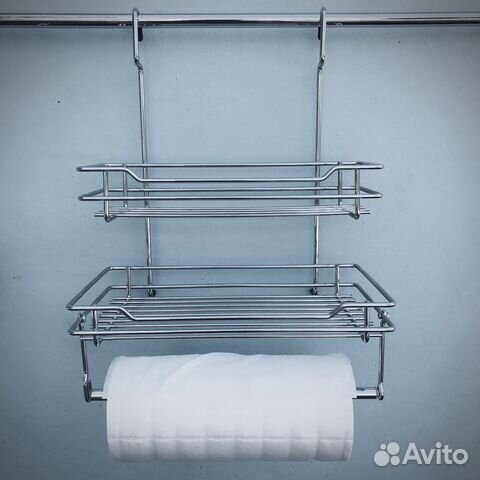 Полки для рейлинга хром глянец