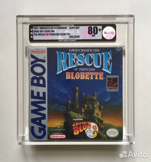 The Rescue of Princess Blobette Game Boy VGA 80+