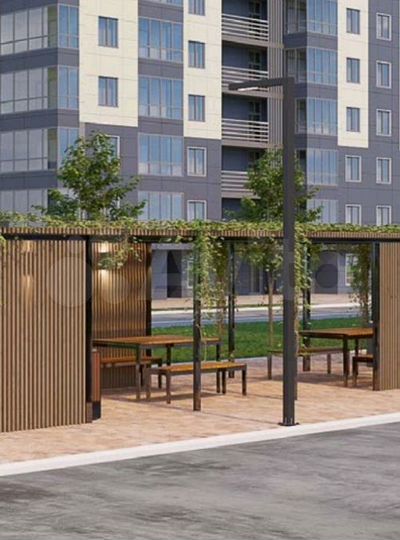 Квартира-студия, 33,8 м², 3/15 эт.