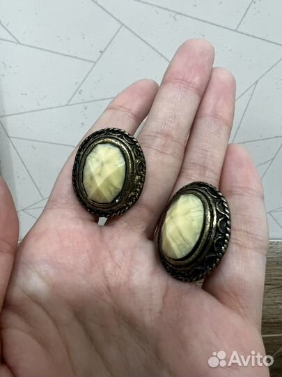 Винтажные серьги