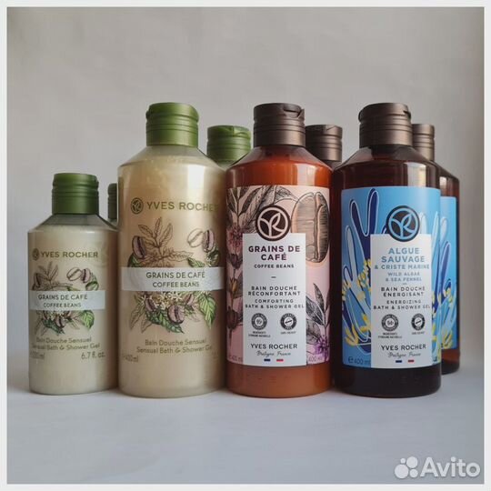 Yves Rocher Гель Кофе Морские водоросли