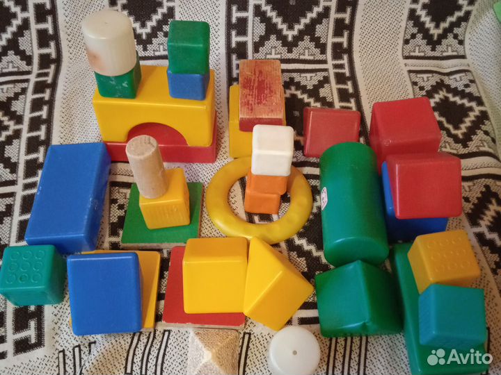 Детские кубики СССР