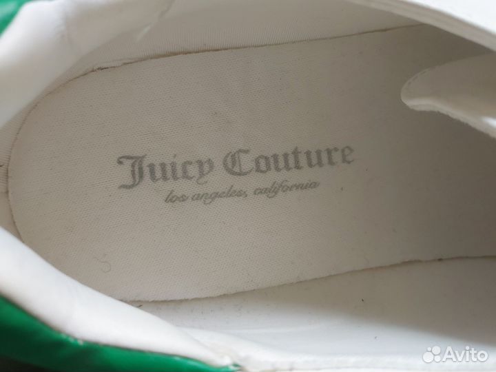 Слипоны сникерсы кроссовки juicy couture