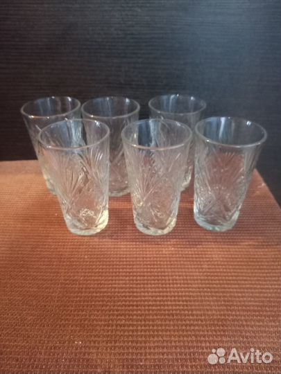 Стопки хрустальные СССР