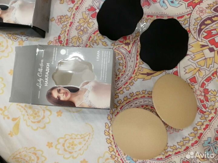 Накладки на соски, гелевые вкладыши