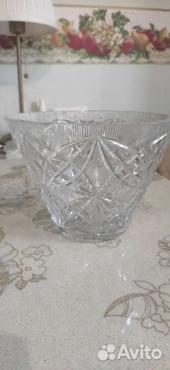 Ваза хрустальная СССР