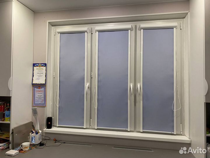 Рулонные и римские шторы Челябинск