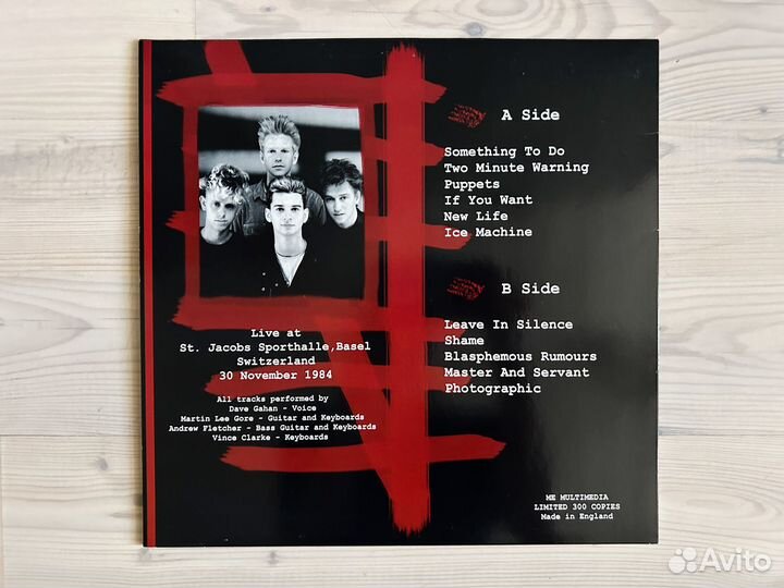 Винил Depeche Mode – Blasphemous Rumours