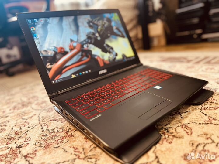 Игровой Ноутбук MSI i7-7700HQ/GTX 1050/ssd