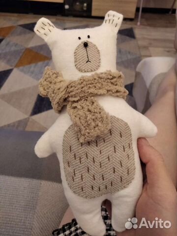Мишка игрушка мягкая ручная работа