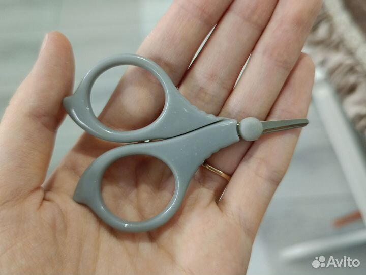 Ножницы для новорождённых lubby 0+