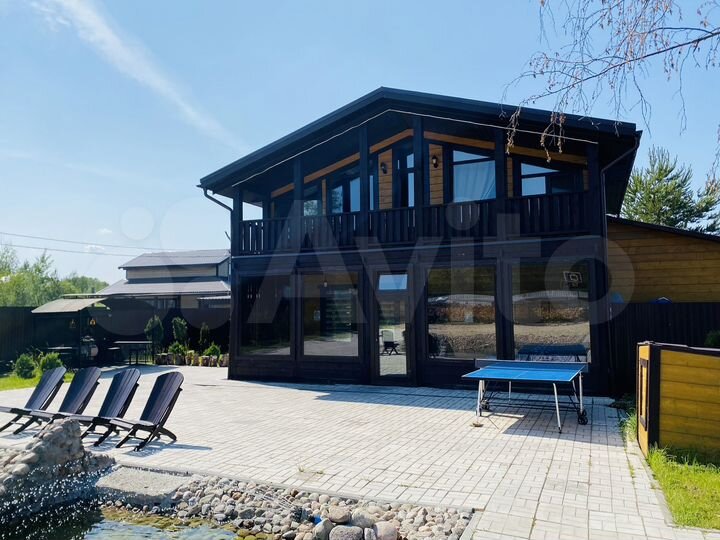 Коттедж 160 м² на участке 15 сот.