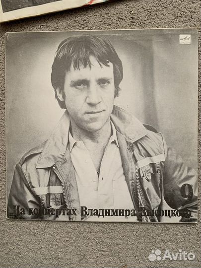 Виниловые пластинки Высоцкий