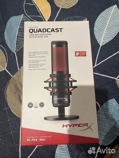 Микрофон HyperX quadcast