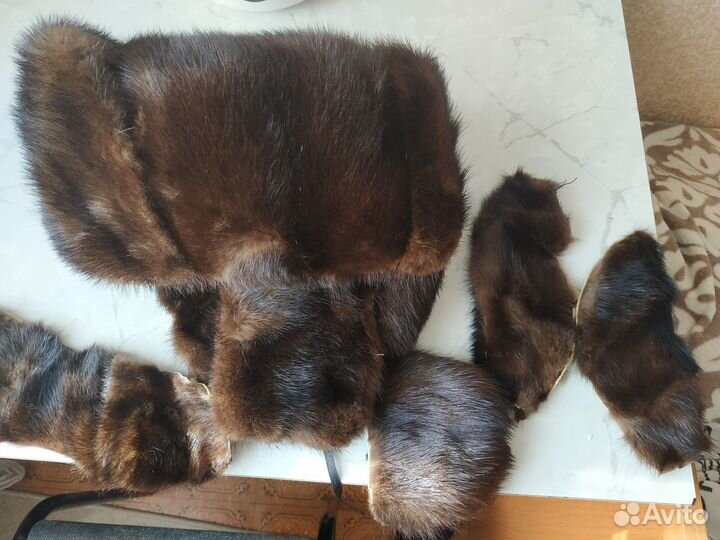 Мех норки шкурки