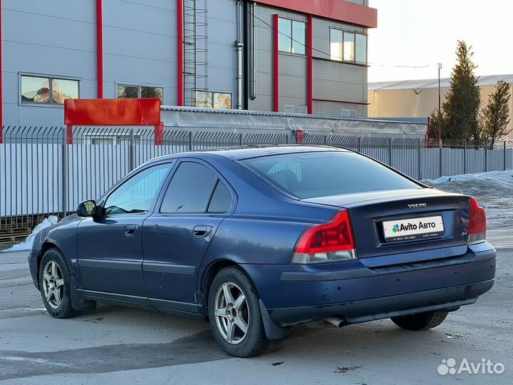 Volvo S60 2.4 AT, 2003, 401 000 км