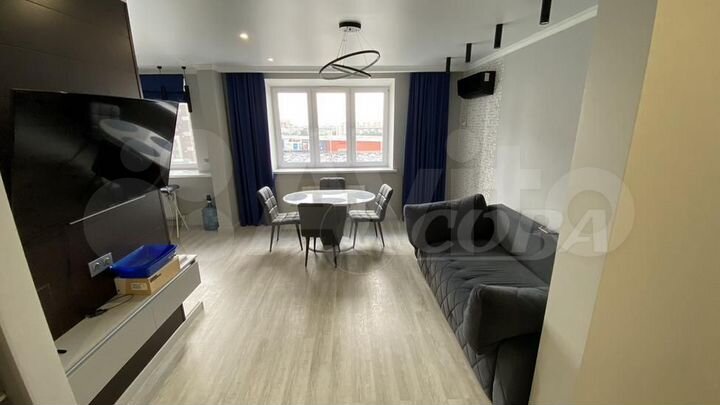 2-к. квартира, 60 м², 12/17 эт.