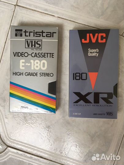 Видеокассеты новые