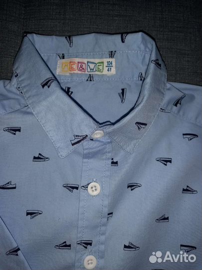 Рубашка для мальчика 104