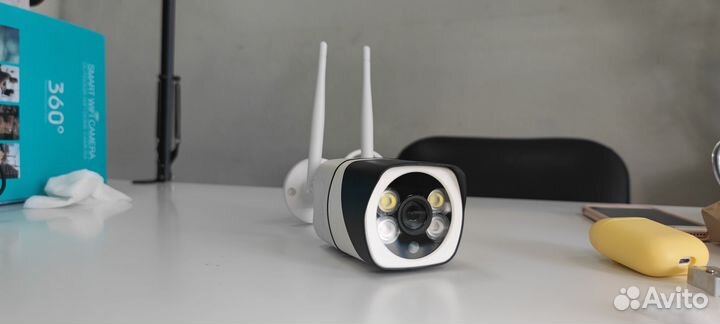 Wifi уличная 3мп камера + 64 гб флешка