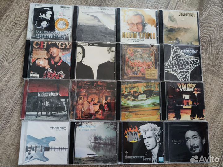 Музыка на CD Audio, разные альбомы