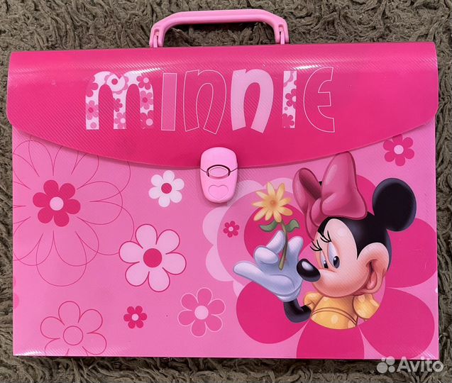 Портфель пластиковый Disney, для девочки