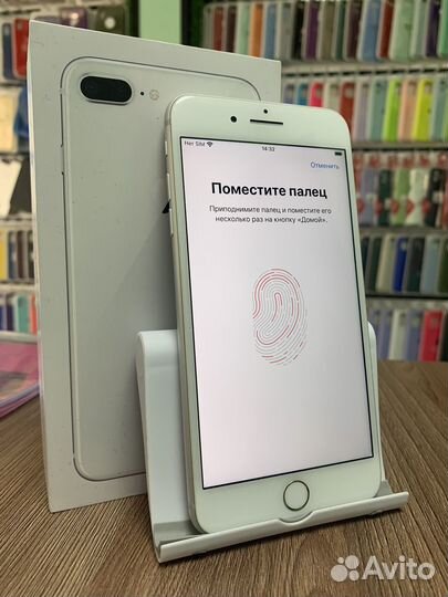 iPhone 8 plus silver 64g
