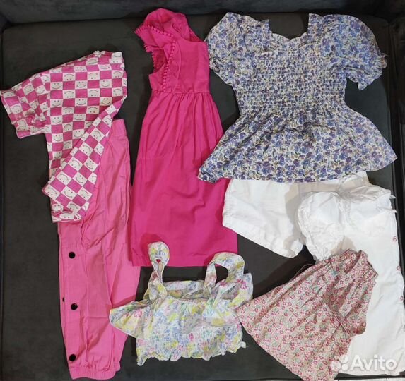 Детские вещи пакетом на девочку 110